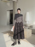 Three-dimensional Flower Skirt